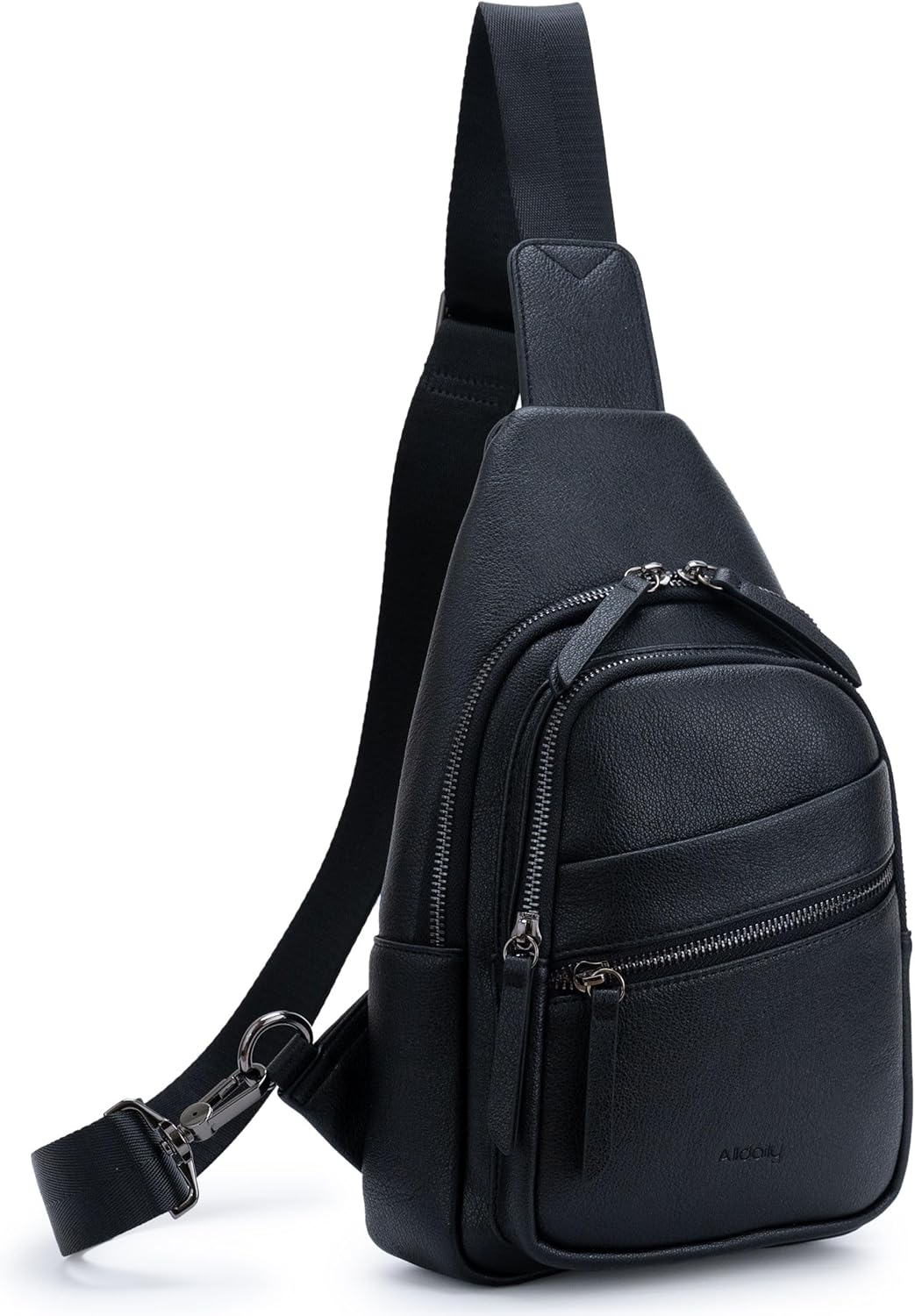 Amazon Alldaily Large Sling Bag for Women Crossbody Purse Leather Fashionable Trendy Chest